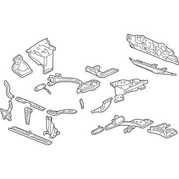 Honda 04691-S3Y-A90ZZ Panel Set, FR.