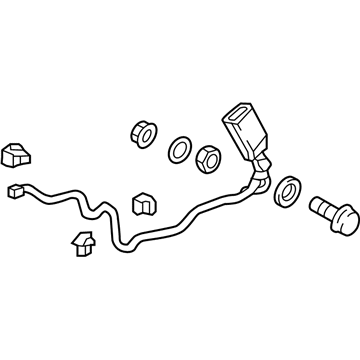 04816-TBA-A30ZA Honda Buckle Se*NH900L* Illustration 1 of 1