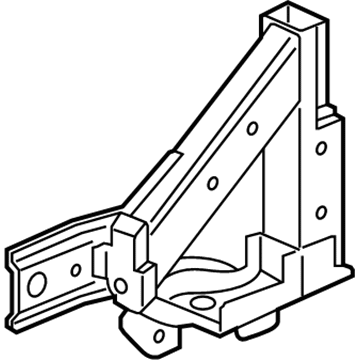 74960-T3W-A00 Honda Guard Comp L,Ipu Illustration 1 of 1