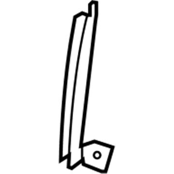 Honda 72271-TF0-003 Sash, L. FR. Door Center (Lower)