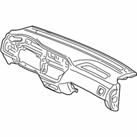 Honda Odyssey Instrument Panel - 77100-S0X-A00ZA Panel Assy., Instrument *G48L* (DARK FERN)