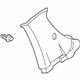 Honda 84131-S9A-003ZA Garnish Assy., R. Quarter Pillar *NH425L* (LIGHT SEAGULL GRAY)