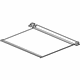Honda 70650-TG7-A02ZA Sunshade Assembly (Shadow Beige)