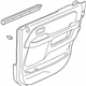 Honda 83733-S9A-C22ZF Lining, R. RR. Door (Typef) (LEA)(Ivory)