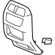 Honda 83416-TG7-A01ZA Garnish, RR. Console *YR507L* (SHADOW BEIGE)