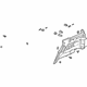 Honda 84660-S9V-A01ZG Lining Assy., L. RR. Side *G59L* (MEDIUM FERN)