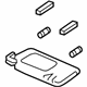 Honda 83280-TLA-A61ZA Sunvisor (Cashmere Ivory)