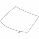 Honda 73111-THR-A11 Glass Set, Front Windshield (Green) (Fuyao)