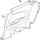 Honda 83780-T3L-A01ZA Lining Assy., L. RR. Side *NH167L* (GRAPHITE BLACK)