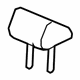 Honda 82940-SNE-A12ZA Headrest Assy., RR. Center *NH598L* (ATLAS GRAY)
