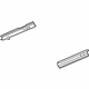 Honda 65190-T5R-307ZZ Sill Comp L, FR.