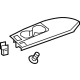 Honda 84620-THR-A01ZA Armrest Assembly, Right Rear Side Lining (Deep Black)