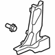 Honda 84121-SLN-A01ZA Garnish Assy., R. Center Pillar (Lower) *NH167L* (GRAPHITE BLACK)