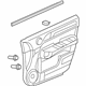 Honda 83551-SWA-A01ZA Lining, L. FR. Door (Lower) *NH598L* (ATLAS GRAY)