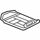 Honda 82191-TF0-J02ZA Cover, R. RR. Seat (Lower) *NH167L* (GRAPHITE BLACK)