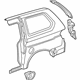 Honda 04636-S0X-405ZZ Panel Set, R. RR. (Outer) (DOT)