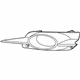Honda 33952-SVA-A51ZA Garnish, L. *B561P* (DYNO BLUE PEARL)