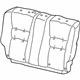 Honda 82121-T3L-A41ZA Cover, Rear Seat-Back Trim (Parchment Ivory) (Leather)