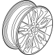 Honda 42700-THR-A01 Disk, Aluminum Wheel (18X7 1/2J) (Aap/Hitachi)