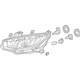 Honda 33100-TGG-A01 Headlight Assembly, Passenger Side