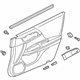 Honda 83550-T2A-P61ZB Lining Assy., L. FR. Door *NH882L* (PLATINUM GRAY)