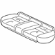 Honda 82131-TM8-A01ZA Cover, Rear Seat Cushion Trim (Dark Royal Blue)