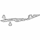 Honda 84190-TS8-A01ZA Base, L. RR. Pillar *NH220L* (CLEAR GRAY)