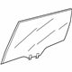 Honda 73450-TLC-A01 Glass Assy., L. RR. Door (Green)(Fuyao)