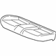 Honda 82131-TGG-A82ZC Cover, Rear Seat Cushion Trim (Deep Black) (Leather)