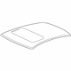 Honda 62100-TP6-A50ZZ Panel, Roof (Sunroof)