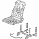 Honda 81126-TR6-L81 Frame, R. FR. Seat