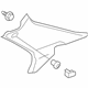 Honda 84181-SDB-A11ZA Garnish Assy., L. RR. Pillar *NH220L* (CLEAR GRAY)