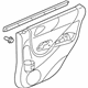 Honda 83780-TK6-A01ZB Lining, L. RR. Door *NH747L* (KIRABI GRAY)