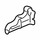 Honda 81778-S9V-A01ZA Cover, L. Middle Seat Slide (Inner) *G59L* (MEDIUM FERN)