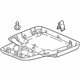 Honda 39520-THR-A01ZA Garnish Assy., RR. Entertainment System *YR507L* (SHADOW BEIGE)