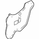 Honda 72821-TVA-A01 Seal, R. RR. Door Hole