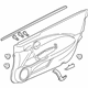 Honda 83550-SZT-A91ZA Lining Assy., L. FR. Door *YR549L* (METALLIC ORANGE)