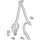 Honda 04818-SNA-A01ZA Tongue Set, Left Front Seat Belt (Outer) (Atlas Gray)