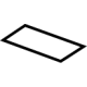Honda 71133-TLA-A00 Label, FR. Grille Cover