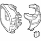 Honda 76255-T7W-A52 HOUSING SET, L