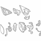 Honda 76208-T7W-A62 MIRROR SET, R
