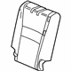 Honda 82121-TG7-A01ZA Cover, Right Rear Seat-Back Trim (Shadow Beige)