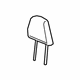 Honda 81340-TG7-A41ZL HEADREST *WGRAY2*