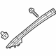 Honda 84151-TR0-A01ZA Garnish Assy., L. FR. Pillar *NH220L* (CLEAR GRAY)