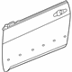 Honda 67111-SDC-305ZZ Skin Set, R. FR. Door