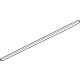 Honda 72410-TEG-J01 Molding Assy., R. FR. Door