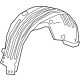 Honda 74556-T6Z-A00 Cover, L. RR. Fender