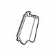 Honda 81122-TRT-A01 A/B Cover R