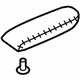 Honda 83783-SJC-A12ZD Armrest Assembly, Left Rear Door (Atlas Gray)