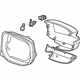 Honda 76205-TM8-G21ZC Housing Set, Passenger Side (Silver Metallic) (Side Turn)